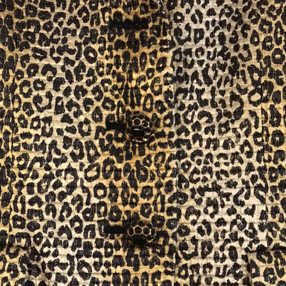 Vintage Albert Nipon Evening Animal Print Blazer - Picture 3 of 7